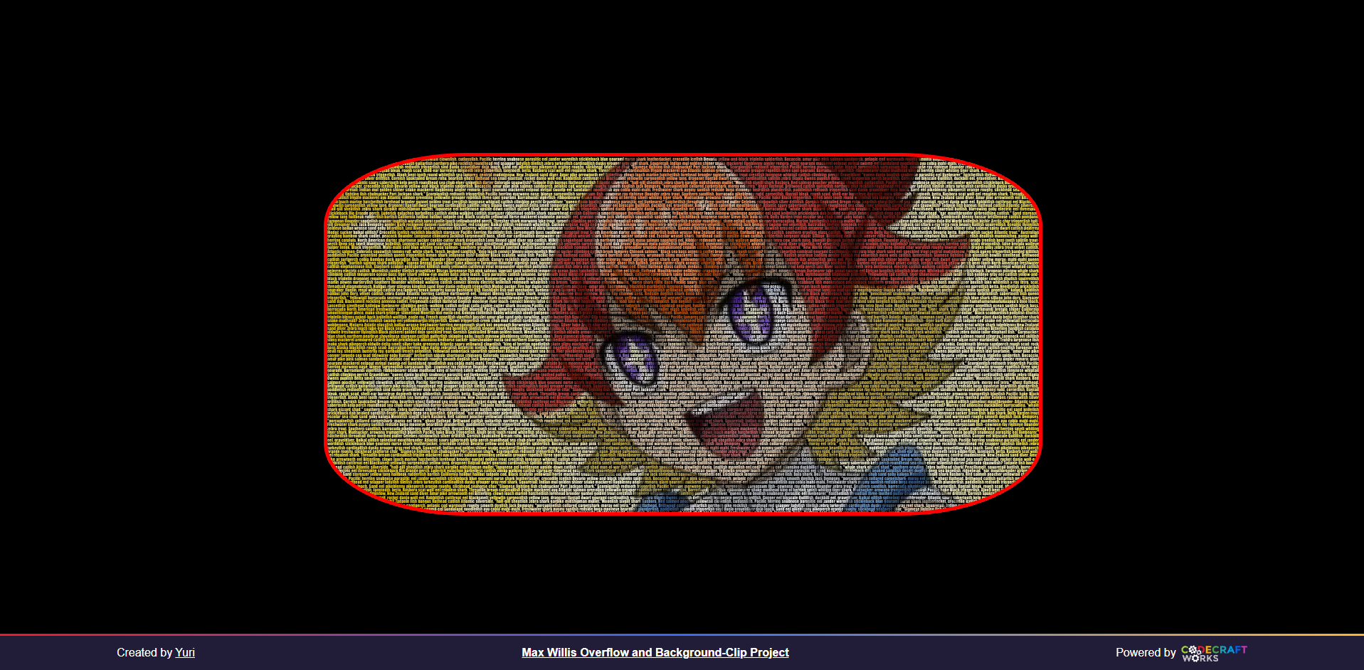 Max Willis Overflow and Background Clip Project